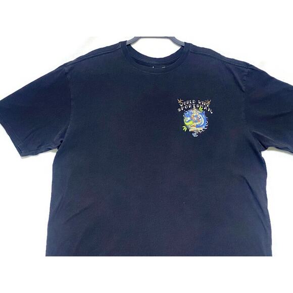 Born To Fish T-Shirt Men's Extra Large Short Sleeve Black World Wide Sportsman - Picture 8 of 8